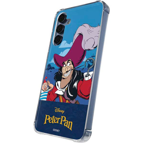 Disney Peter Pan Captain Hook and Smee Galaxy A55 5G Clear Case