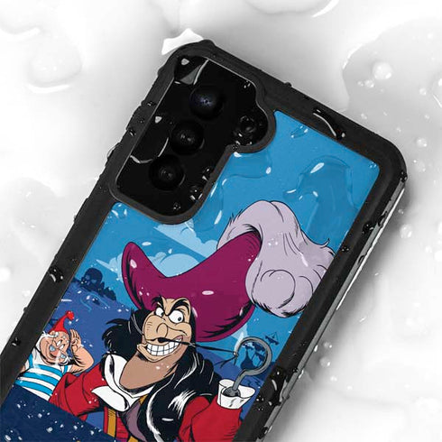 Disney Peter Pan Captain Hook and Smee Galaxy S24 Plus Waterproof Case