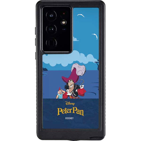 Disney Peter Pan Captain Hook and Smee Galaxy S24 Ultra Waterproof Case