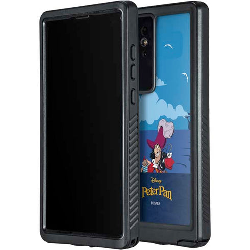 Disney Peter Pan Captain Hook and Smee Galaxy S24 Ultra Waterproof Case