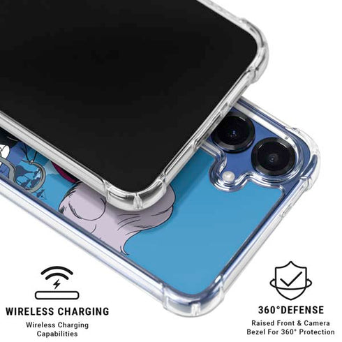 Disney Peter Pan Captain Hook and Smee Galaxy S25 Clear Case