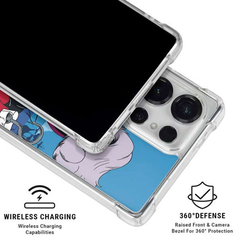 Disney Peter Pan Captain Hook and Smee Galaxy S25 Ultra Clear Case