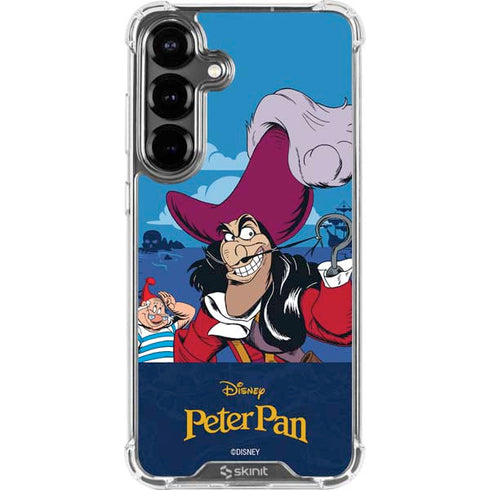 Disney Peter Pan Captain Hook and Smee Galaxy S26 Clear Case