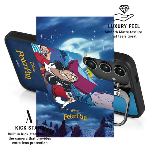Disney Peter Pan Captain Hook and Smee Galaxy S26 Plus Kickstand Case