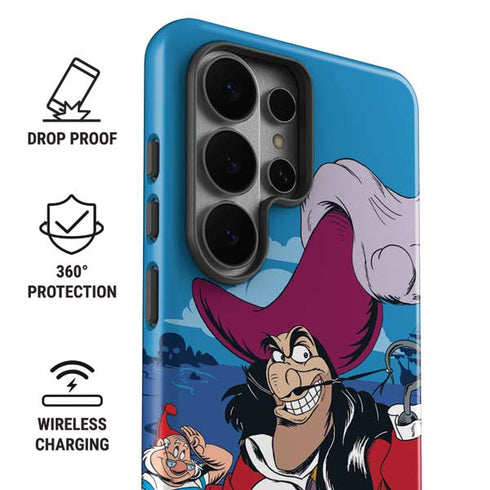 Disney Peter Pan Captain Hook and Smee Galaxy S26 Ultra Impact Case