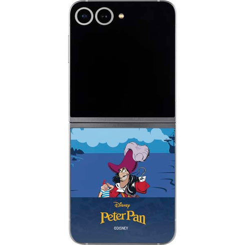 Disney Peter Pan Captain Hook and Smee Galaxy Z Flip6 Skin