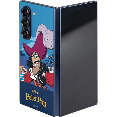 Disney Peter Pan Captain Hook and Smee Galaxy Z Fold6 Skin