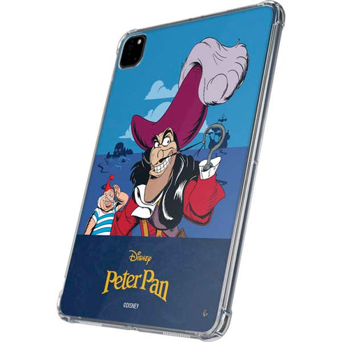 Disney Peter Pan Captain Hook and Smee iPad Pro 11in (2024) Clear Case