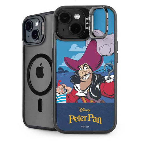 Disney Peter Pan Captain Hook and Smee iPhone 15 Kickstand Case