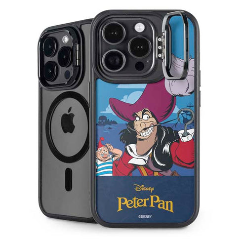Disney Peter Pan Captain Hook and Smee iPhone 15 Pro Max Kickstand Case