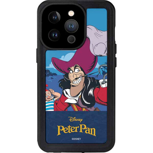 Disney Peter Pan Captain Hook and Smee iPhone 15 Pro Waterproof Case