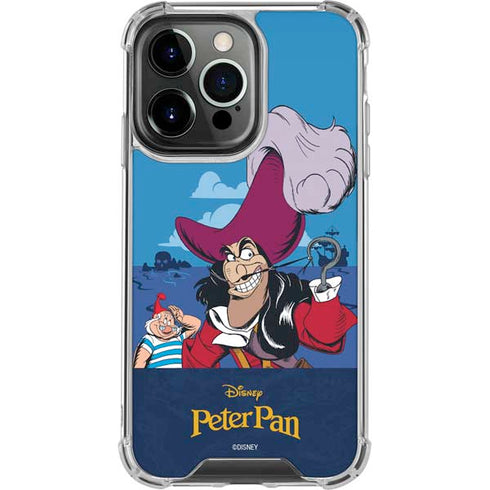 Disney Peter Pan Captain Hook and Smee iPhone 16 Pro Clear Case