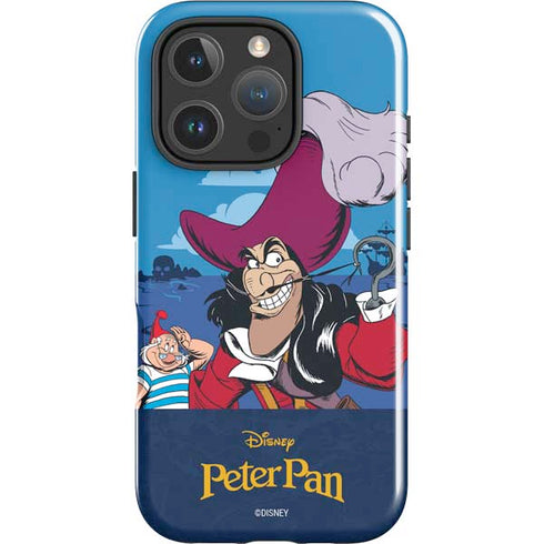 Disney Peter Pan Captain Hook and Smee iPhone 16 Pro Impact Case