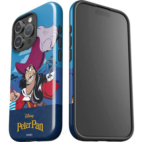 Disney Peter Pan Captain Hook and Smee iPhone 16 Pro Impact Case