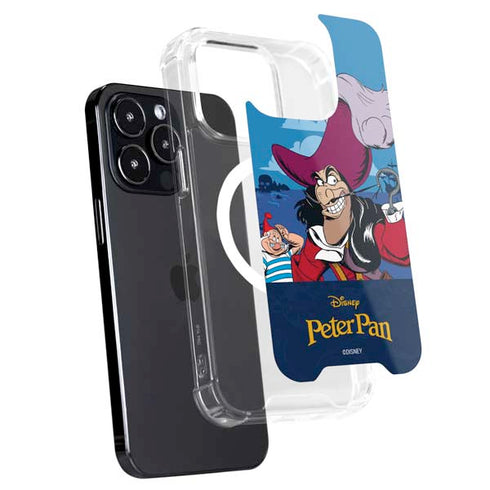 Disney Peter Pan Captain Hook and Smee iPhone 16 Pro Max MagSafe Case