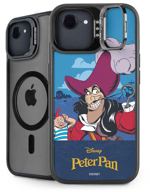 Disney Peter Pan Captain Hook and Smee iPhone 16e Kickstand Case