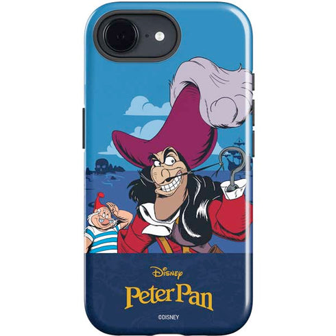 Disney Peter Pan Captain Hook and Smee iPhone 16e Impact Case