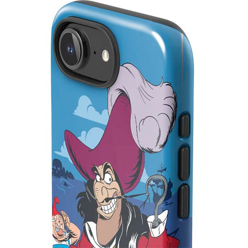 Disney Peter Pan Captain Hook and Smee iPhone 16e Impact Case