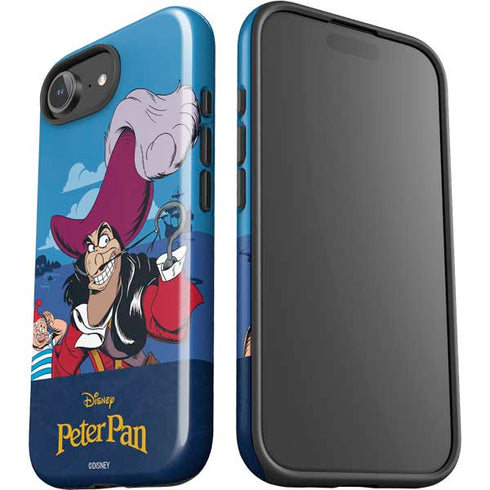 Disney Peter Pan Captain Hook and Smee iPhone 16e Impact Case