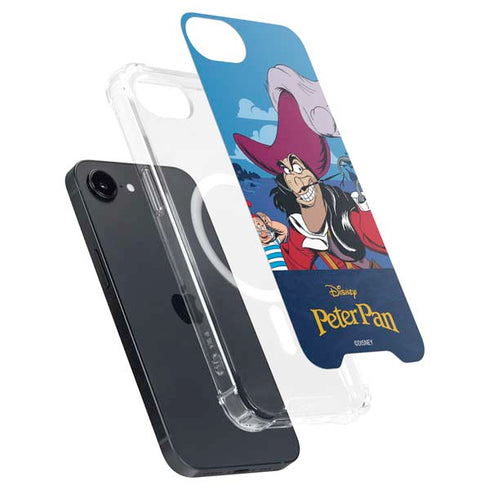 Disney Peter Pan Captain Hook and Smee iPhone 16e MagSafe Case
