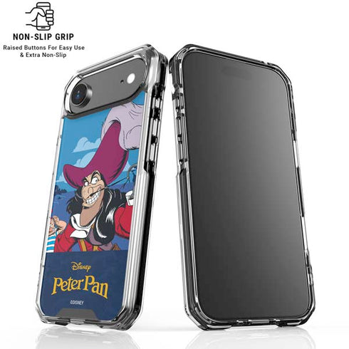 Disney Peter Pan Captain Hook and Smee iPhone 17 Air Clear Case