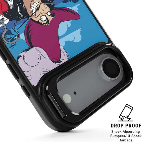 Disney Peter Pan Captain Hook and Smee iPhone 17 Air Kickstand Case