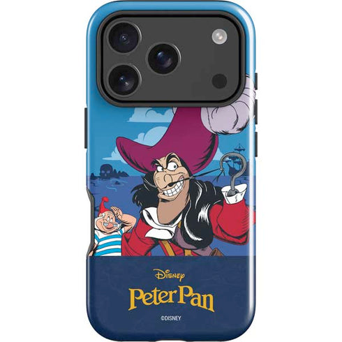 Disney Peter Pan Captain Hook and Smee iPhone 17 Pro Max Impact Case