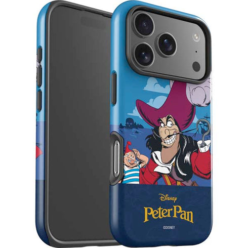 Disney Peter Pan Captain Hook and Smee iPhone 17 Pro Max Impact Case