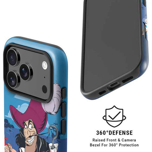 Disney Peter Pan Captain Hook and Smee iPhone 17 Pro Max Magsafe Impact Case