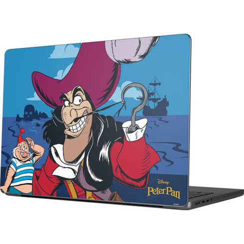 Disney Peter Pan Captain Hook and Smee Apple MacBook Pro 14-inch Skin