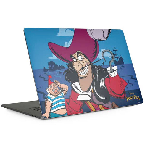 Disney Peter Pan Captain Hook and Smee MacBook Skins