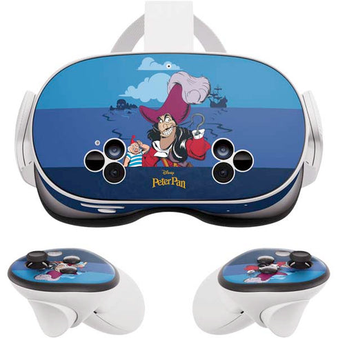 Disney Peter Pan Captain Hook and Smee Meta Quest 3S Skin