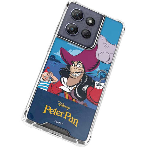 Disney Peter Pan Captain Hook and Smee Moto G 5G (2025) Clear Case