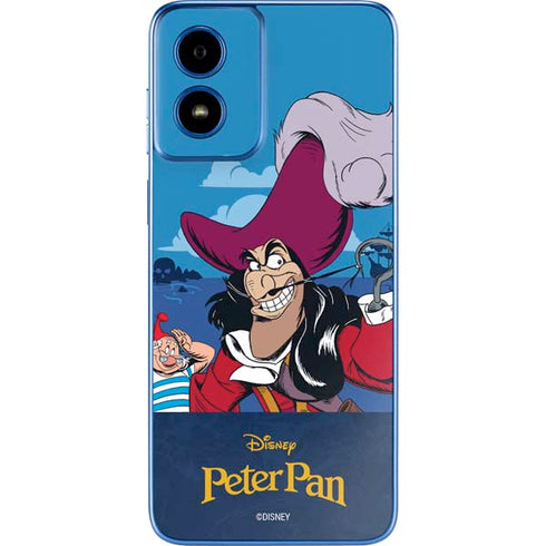 Disney Peter Pan Captain Hook and Smee Moto G Play 4G (2024) Skin