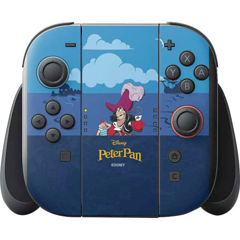 Disney Peter Pan Captain Hook and Smee Nintendo Switch 2 (2025) with Joy-Con Skin