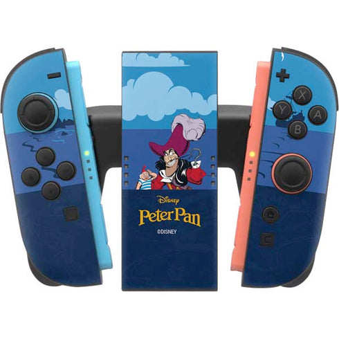 Disney Peter Pan Captain Hook and Smee Nintendo Switch 2 (2025) Joy-Con Controller Skin