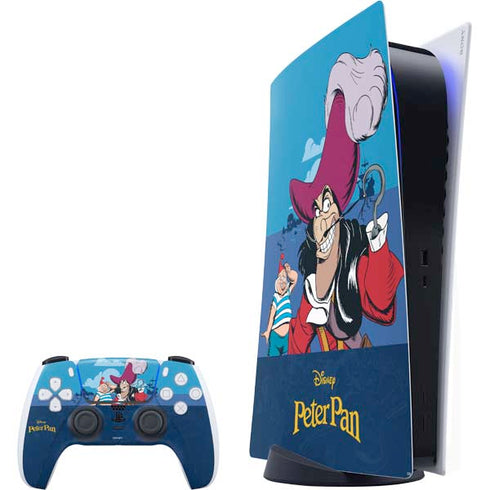 Disney Peter Pan Captain Hook and Smee PlayStation PS5 Skins