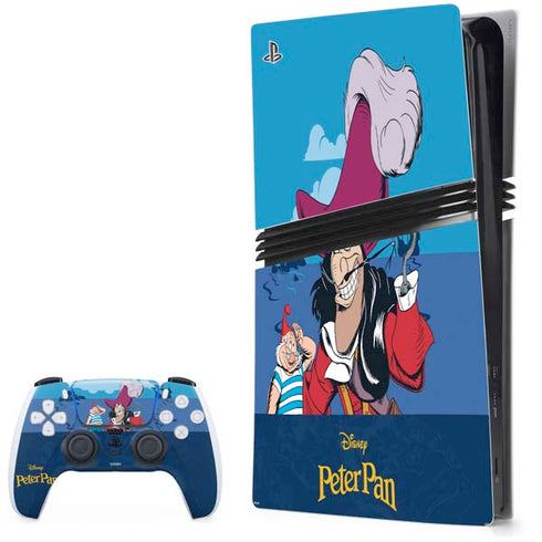 Disney Peter Pan Captain Hook and Smee PlayStation PS5 Skins