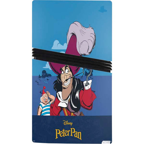 Disney Peter Pan Captain Hook and Smee PS5 Pro Console Skin