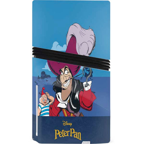 Disney Peter Pan Captain Hook and Smee PS5 Pro Disk Bundle Skin