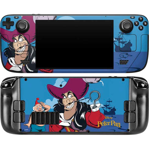Disney Peter Pan Captain Hook and Smee Steam Deck Handheld Gaming Computer OLED Skin