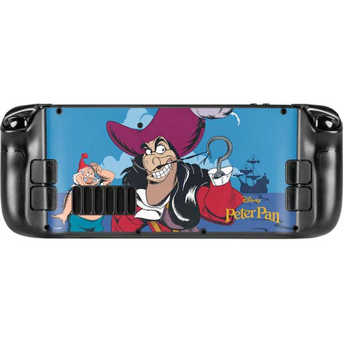 Disney Peter Pan Captain Hook and Smee Steam Deck Handheld Gaming Computer OLED Skin