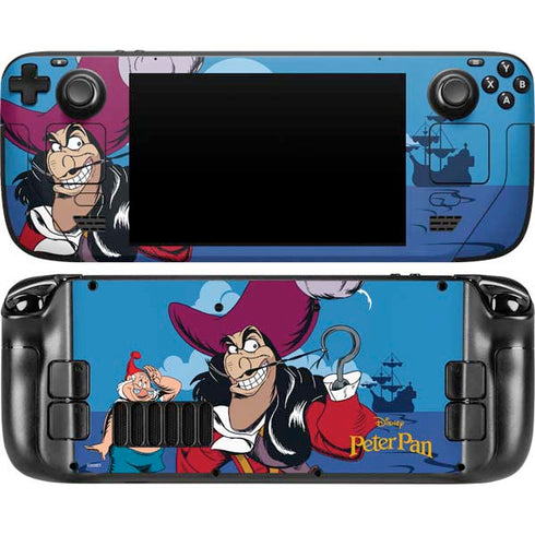 Disney Peter Pan Captain Hook and Smee Steam Deck Handheld Gaming Computer Skin