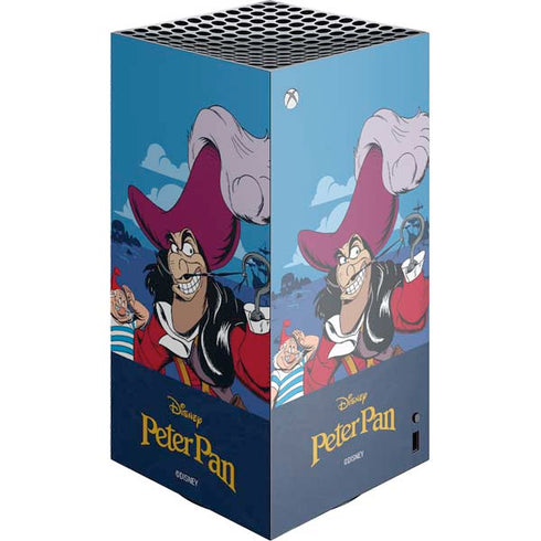 Disney Peter Pan Captain Hook and Smee XBox Series X Digital Edition Console Skin