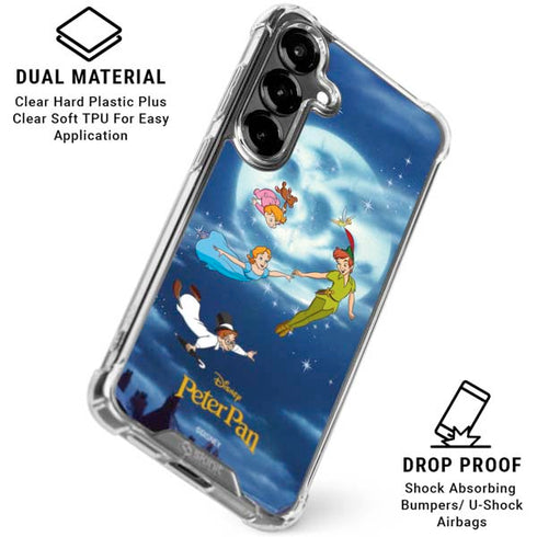 Disney Peter Pan Wendy and the Boys to Neverland Galaxy S26 Clear Case