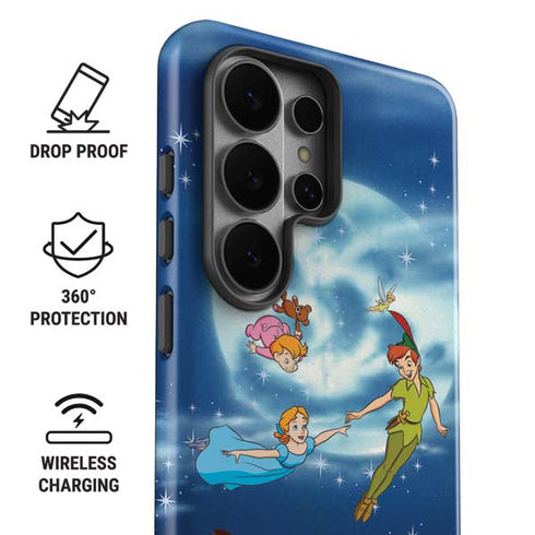 Disney Peter Pan Wendy and the Boys to Neverland Galaxy S26 Ultra Impact Case