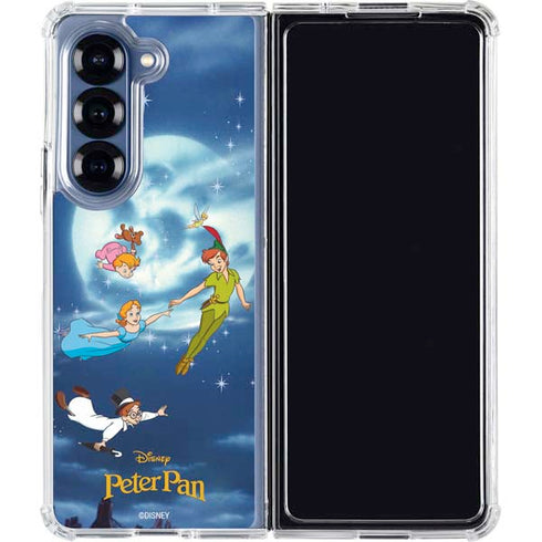 Disney Peter Pan Wendy and the Boys to Neverland Galaxy Z Fold7 Clear Case