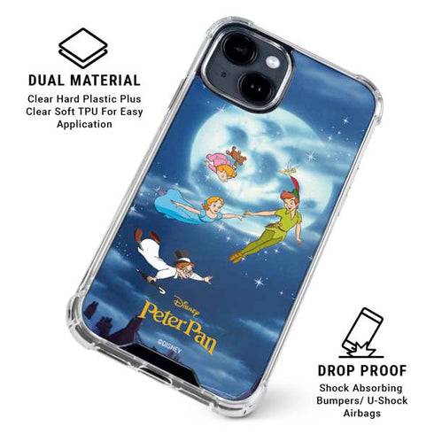Disney Peter Pan Wendy and the Boys to Neverland iPhone 15 Clear Case