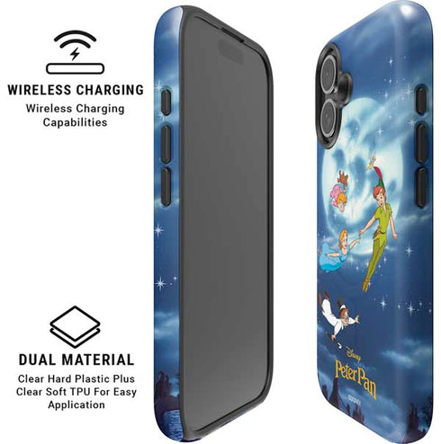 Disney Peter Pan Wendy and the Boys to Neverland iPhone 16 Magsafe Impact Case