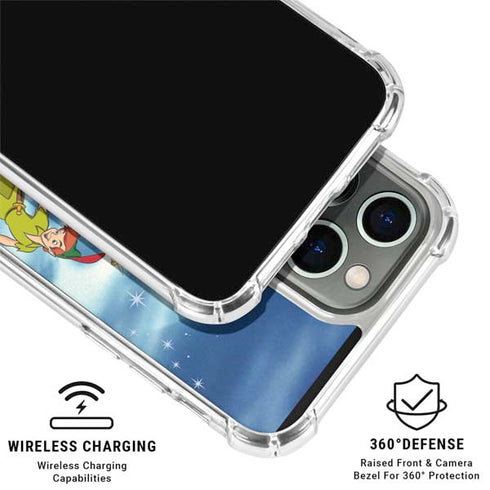 Disney Peter Pan Wendy and the Boys to Neverland iPhone 16 Pro Max Clear Case